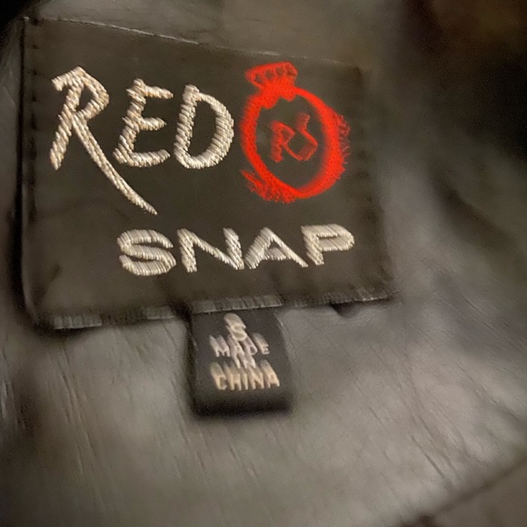 Red Snap Jackets & Coats Red Snap Faux Leather Jacket Poshmark